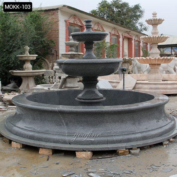 Home depot large 4 tier stone water fountain quotes for squares decor