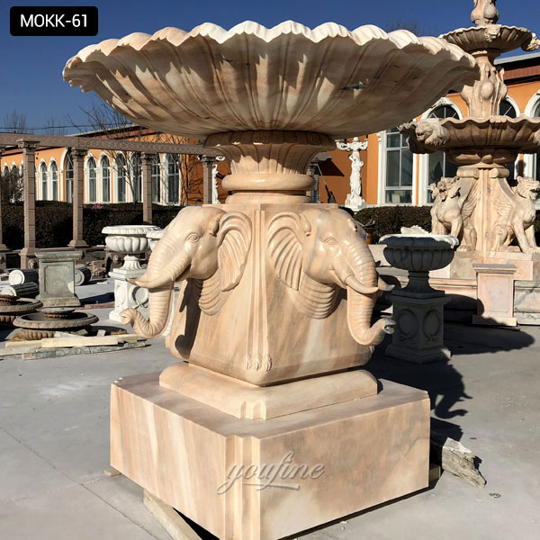 Shop Large 2 tier stone water fountain supplier for sale
