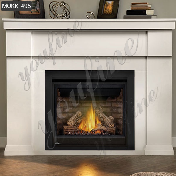 Simple Design Home Indoor Decoration Marble Fireplace Supplier MOKK-495